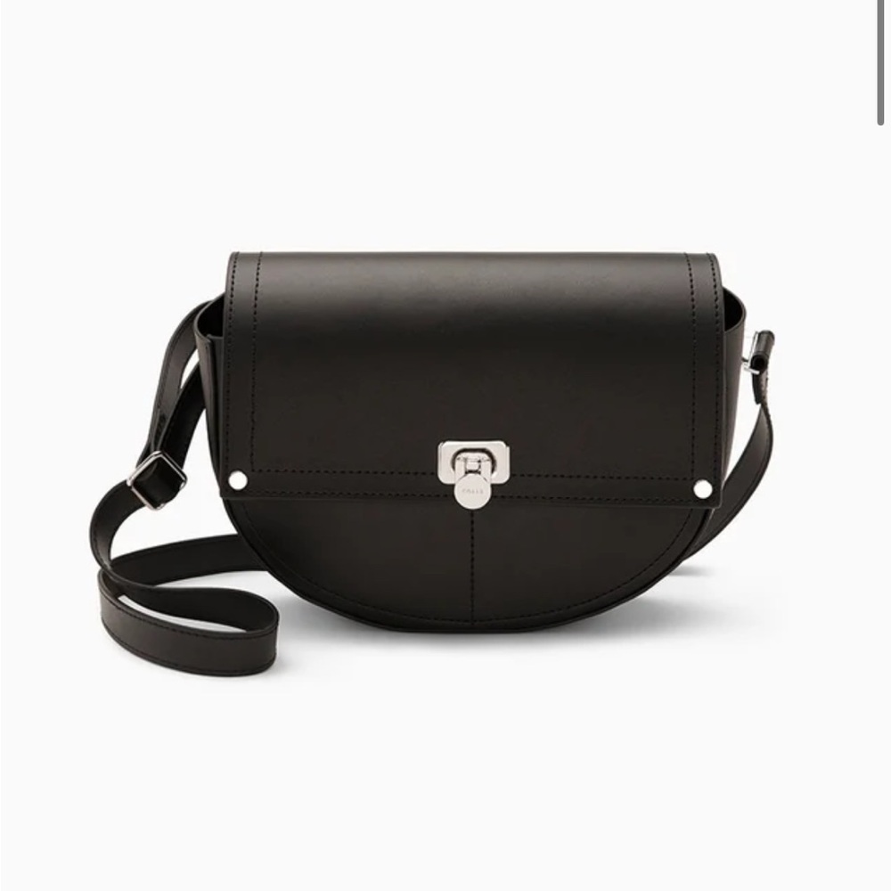 NWT Colle Black Leather ‘Classic-pro Demi’ Bag
